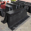 Heavy duty marine dock rubber arch type fender for wharf